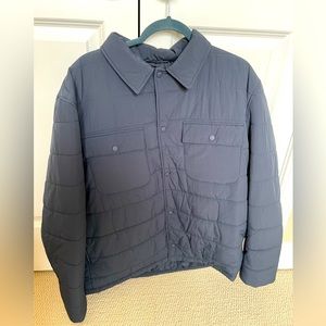 Zara Men's XL Navy Lightweight Puffer Jacket
